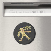 Elektrizität wird euch töten, Kinder Vintage Magnet (In Situ (Geschirrspüler))