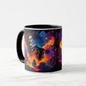 Elektrizitätsgenie: Nikola Tesla Tasse (Vorderseite Links)