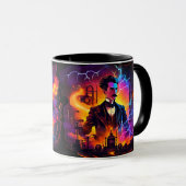 Elektrizitätsgenie: Nikola Tesla Tasse (VorderseiteRechts)