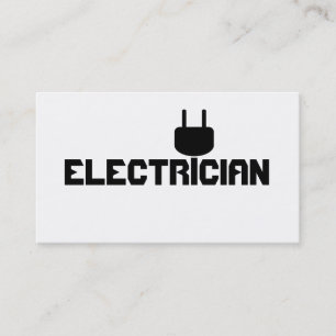 Elektrizitätsunternehmen Visitenkarte