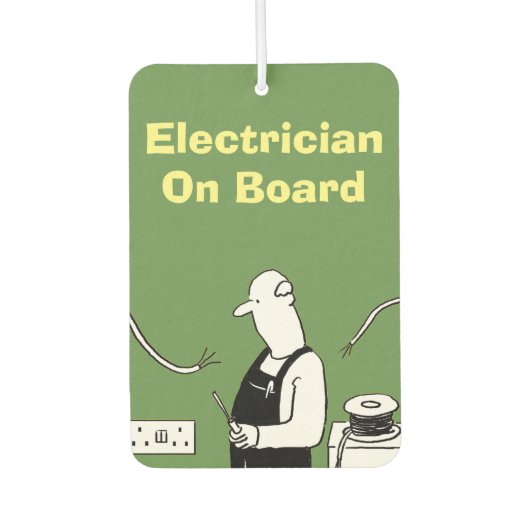 Elektro an Bord Autolufterfrischer (Vorderseite)