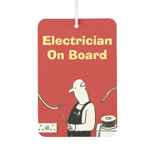 Elektro an Bord Autolufterfrischer (Vorderseite)
