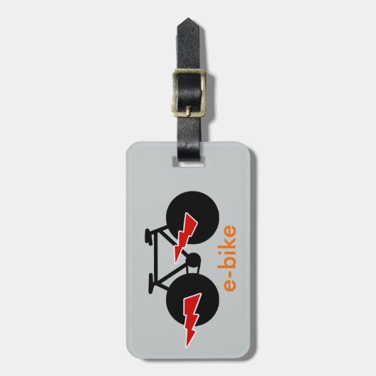 Elektro-Bike Gepäckanhänger (Vorderseite vertikal)