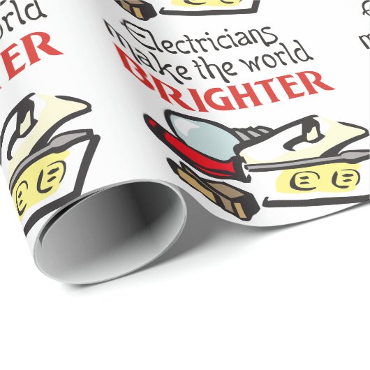 Elektro Geschenkpapier (Rolleneckpunkt)