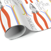 Elektro Geschenkpapier (Rolleneckpunkt)