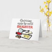 Elektro Karte (Gelbe Blume)