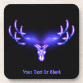 Elektroantler Getränkeuntersetzer (Vorderseite)