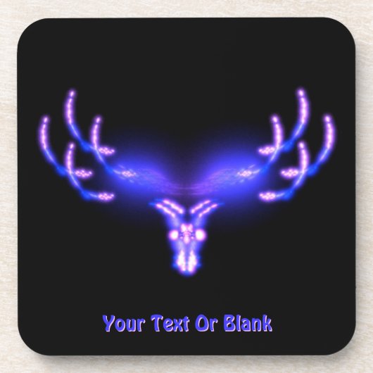 Elektroantler Getränkeuntersetzer (Vorderseite)