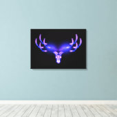 Elektroantler Leinwanddruck (Insitu (Holzboden))