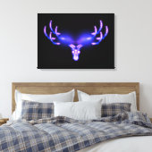 Elektroantler Leinwanddruck (Insitu (Schlafzimmer))