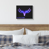 Elektroantler Leinwanddruck (Insitu (Schlafzimmer))