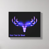 Elektroantler Leinwanddruck (Vorderseite)