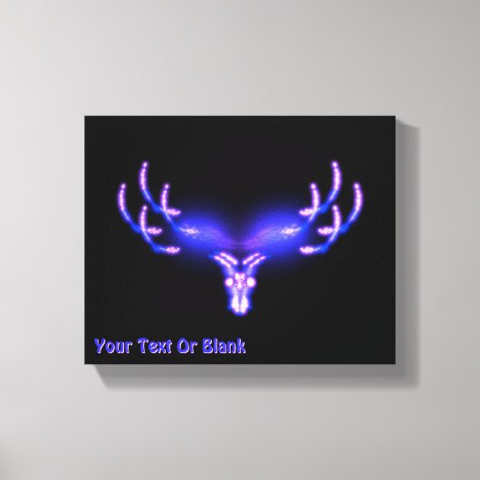 Elektroantler Leinwanddruck (Vorderseite)