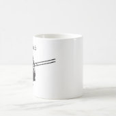 Elektroauto für Linewind-Tasse Kaffeetasse (Mittel)