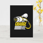 Elektroauto Karte (Gelbe Blume)