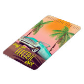 Elektroauto Vintag Kommerziell Magnet (Linke Seite)