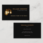 Elektroautomaten-Visitenkarten Visitenkarte (Vorne/Hinten)