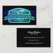 Elektroautomaten-Visitenkarten Visitenkarte (Vorne/Hinten)