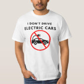 Elektroautos T-Shirt (Vorderseite)