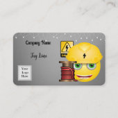 Elektrobetriebskarte Telefonnummerkarte (Vorderseite)