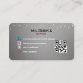 Elektrobetriebskarte Telefonnummerkarte (Rückseite)