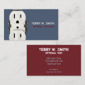 Elektrobetriebskarte Visitenkarte (Vorne/Hinten)