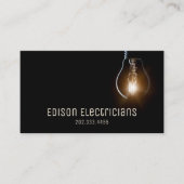 Elektrobetriebskarte Visitenkarte (Vorderseite)