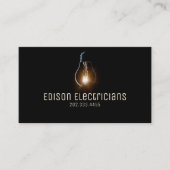 Elektrobetriebskarte Visitenkarte (Vorderseite)