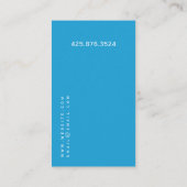 Elektrobetriebskarte Visitenkarte (Rückseite)