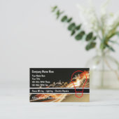 Elektrobetriebskarte Visitenkarte (Stehend Vorderseite)