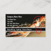 Elektrobetriebskarte Visitenkarte (Vorderseite)