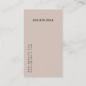 Elektrobetriebskarte Visitenkarte (Rückseite)