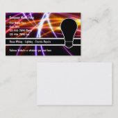 Elektrobetriebskarte Visitenkarte (Vorne/Hinten)