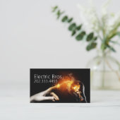 Elektrobetriebskarte Visitenkarte (Stehend Vorderseite)