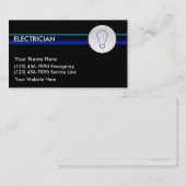 Elektrobetriebskarten Visitenkarte (Vorne/Hinten)