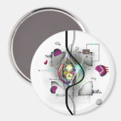 ElektrobioMagnet Magnet (Vorderseite/Rückseite)