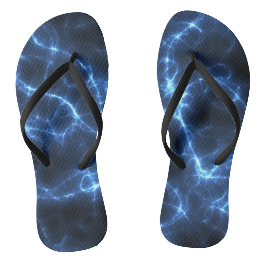 Elektroblau Badesandalen (Fußbett)