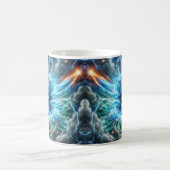 Elektroblauer Blitz Kaffeetasse (Mittel)