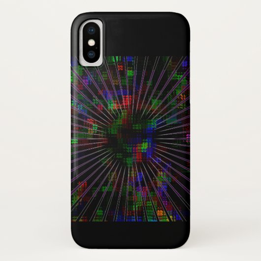 Elektroburstdesign Case-Mate iPhone Hülle (Rückseite)