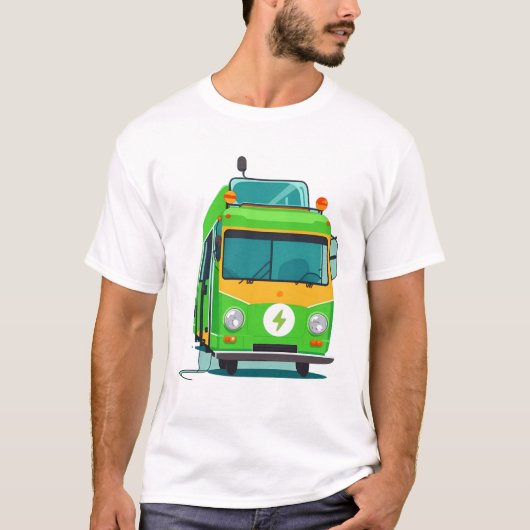 Elektrobus T-Shirt (Vorderseite)