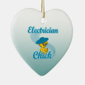 Elektrochick #3 keramikornament (Rechts)