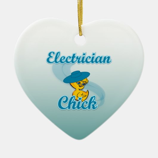 Elektrochick #3 keramikornament (Vorne)