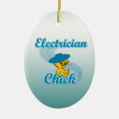 Elektrochick #3 keramikornament (Vorne)