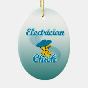 Elektrochick #3 keramikornament