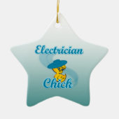 Elektrochick #3 keramikornament (Vorne)