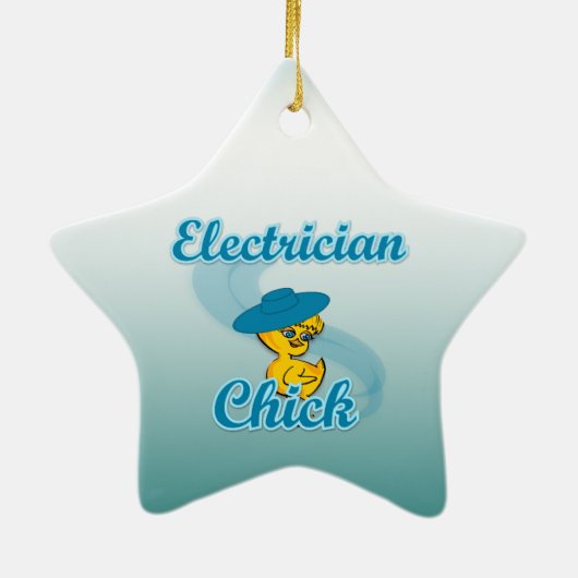 Elektrochick #3 keramikornament (Hinten)