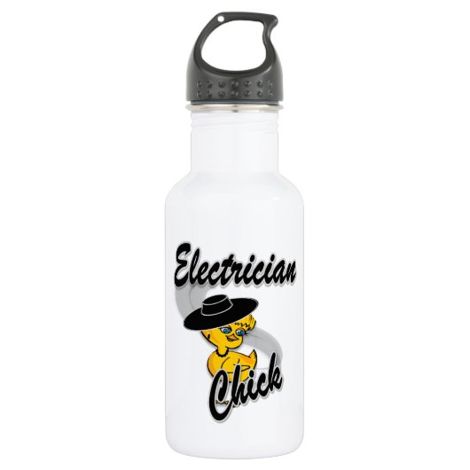 Elektrochick #4 edelstahlflasche (Vorderseite)
