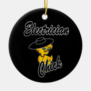 Elektrochick #4 keramikornament