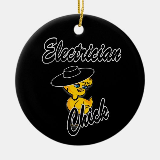 Elektrochick #4 keramikornament (Vorne)