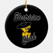 Elektrochick #4 keramikornament (Hinten)